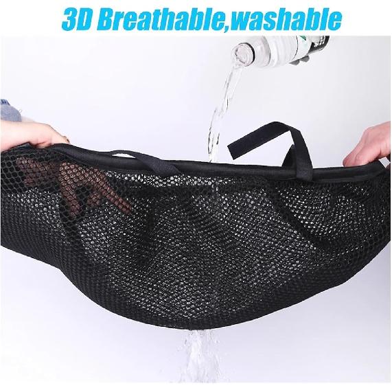 Seat Cushion Cover Motorcycle Anti-Slip 3D Mesh Fabric Seat Cover Waterproof Cushion for BM&W R1200GS R 1200 GS ADV Adventure R1250GS R1250 GS