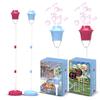 10ml Children's Bubble Blowing Street Light Bubble Machine, Light-up And Music, Remote Control