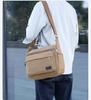 Men's Multifunctional Canvas Crossbody Bag: Versatile Travel & Tool Carrier