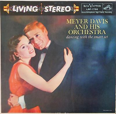 LP Record MEYER DAVIS - Dancing With The Smart Set LSP1756 RCA Victor 1958 US Jazz Used
