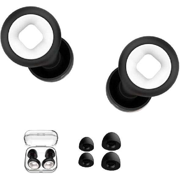 Moto Earplugs for Motorcycles, Motorcycle Ear Plugs Wind, Earplugs for Sleeping Noise Cancelling, Reusable Silicone Ear Plugs, Reduce Wind Noise Ear