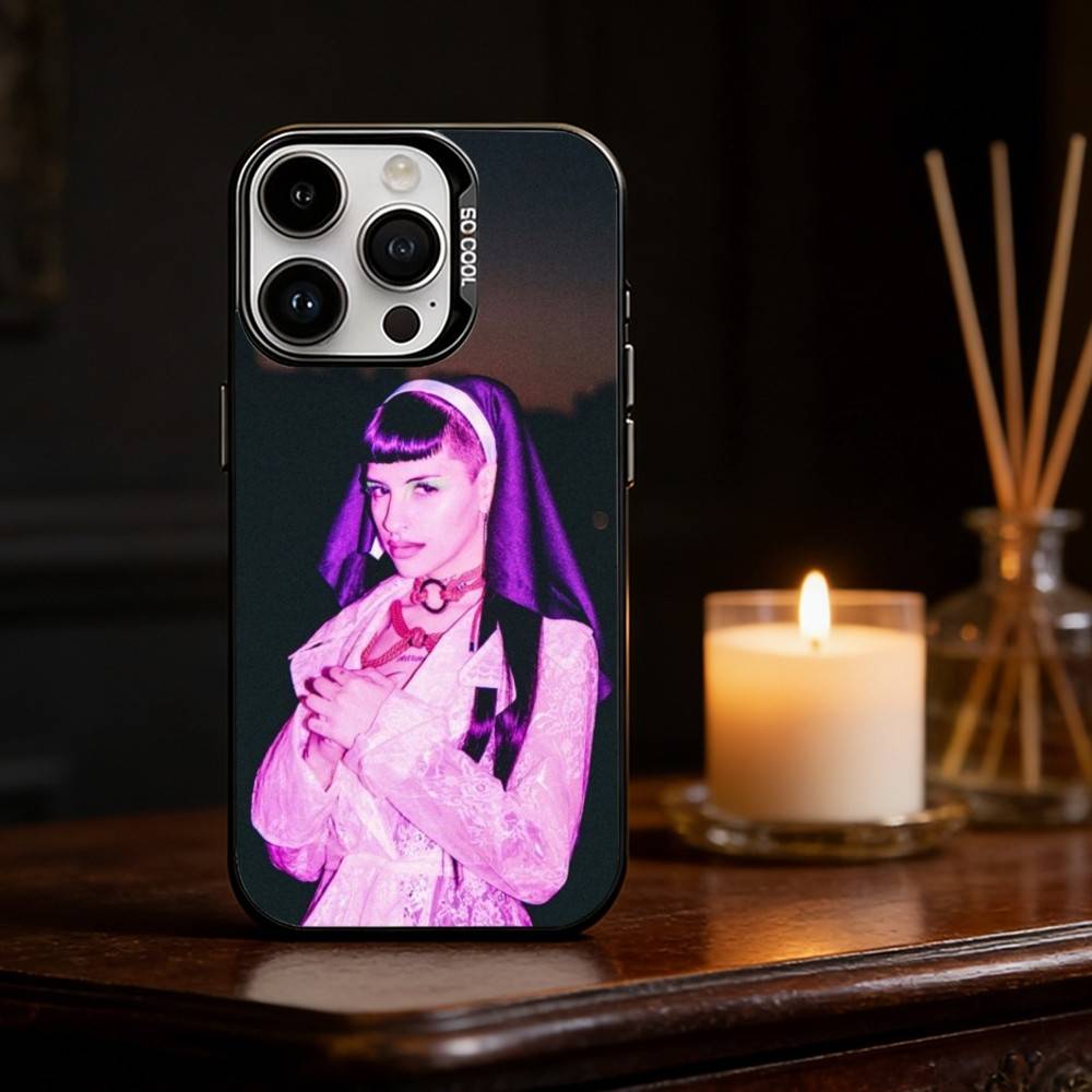 Rapper C-Cazzu Singer Phone Case For iPhone 17,16,15,14,13,12,11,Pro Max,Plus Candy Silver Cover