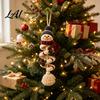 DIY Handmade Holiday Decorations Crochet Spiral Ornament Kit for Adults Beginners Christmas Craft Set Fun Winter Indoor Activities with Yarn Hook,