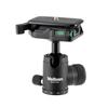 Velbon QHD-S5D Medium Ball Head 38mm Base Diameter Friction Lock Quick Shoe Aluminum Black