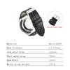 Universal Replacement Leather Watch Strap Black Brown Wristwatch for Men Women 17mm 18mm 19mm 20mm 21mm Bamboo Pattern Watchband