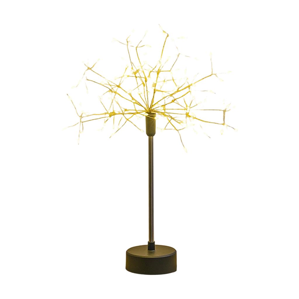 -shaped Table Lamp, Decorative Night Light, Indoor Bedside Firework Lamp
