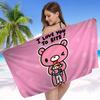 Kawaii G-gloomy Bears Anime Big Microfiber Beach Towels Quick Dry Towel Sand Beach Towels Pool Towel for Travel Swim Pool Yoga