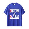 Drum and Bass Funny Meme T Shirts Rum and Ass Lovers Jokes Short Sleeve Men Casual Cotton T-shirt Men's Fashion Oversized Tshirt