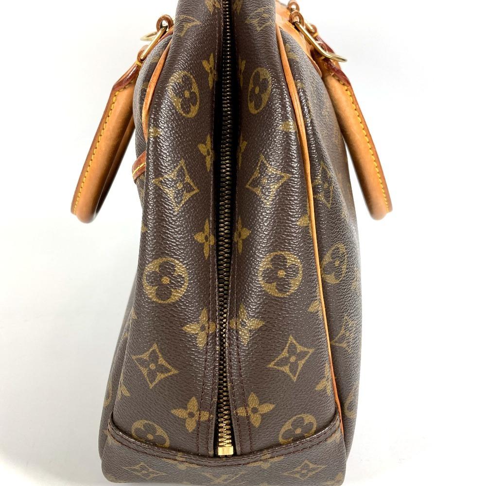 Louis Vuitton M47270 Monogram Deauville Bag Tote Bag Hand Bag Brown