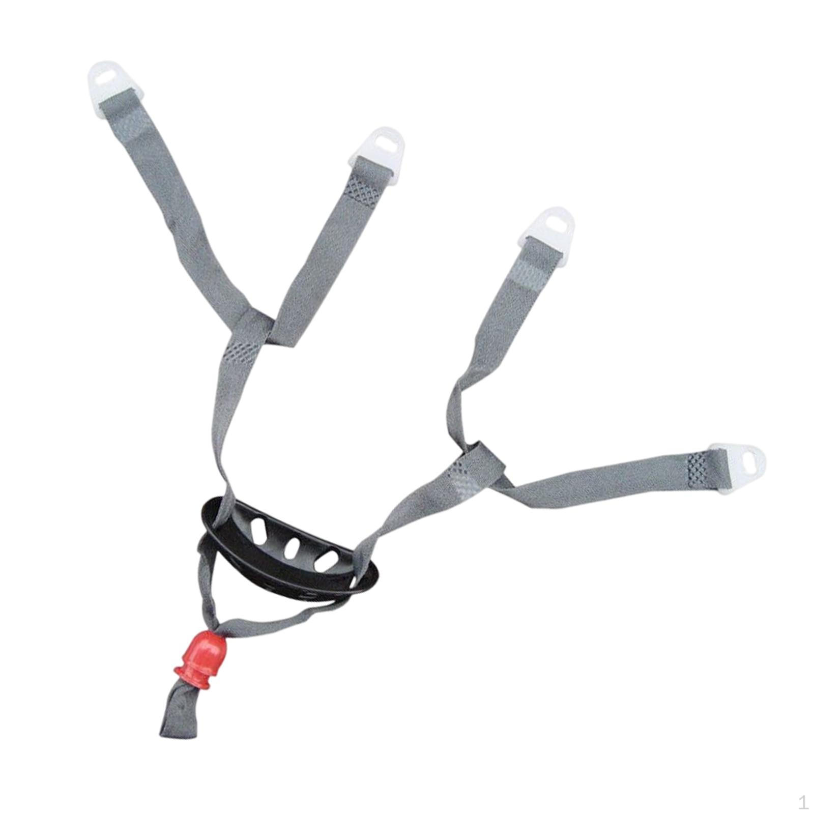 

Ремень для подбородка, универсальный для большинства касок, регулируемый ремень для челюсти, упражнения Horizontal Hole Cup