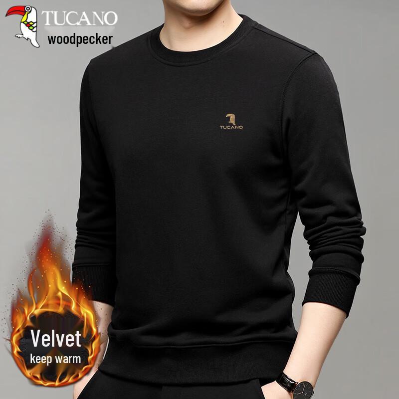

TUCANO Men s Cotton Blend Crew Neck Sweatshirt L