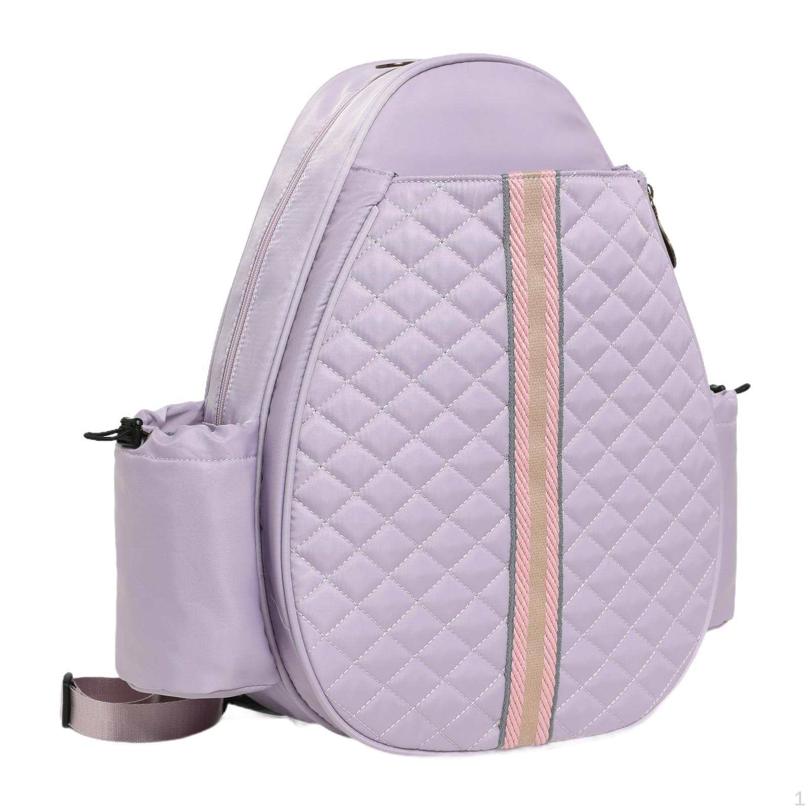 

Backpack for Tennis Rackets, Shoulder Bag Fitness Activities фиолетовый