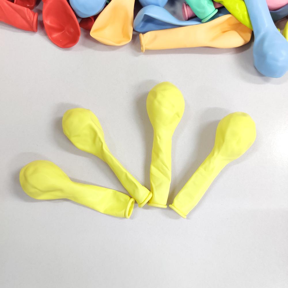 5 Inch Round Macaron Thickened Latex Balloon, Small Birthday Party Wedding Decoration Opening Balloon