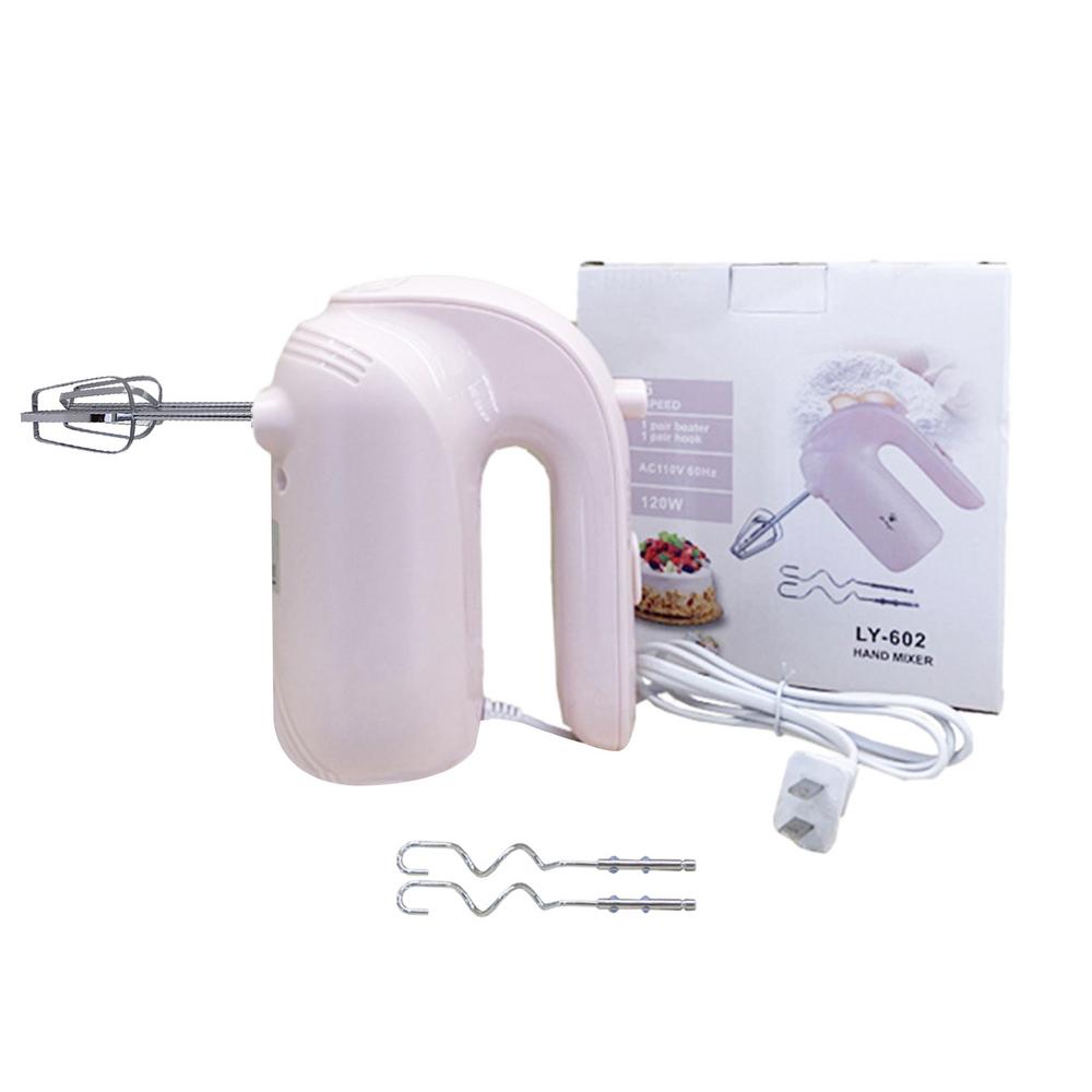 

5-скоростной электрический ручной миксер Электрический кухонный ручной миксер Портативный кухонный миксер для продуктов Электрический миксер для торта для дома, кафе, ресторана