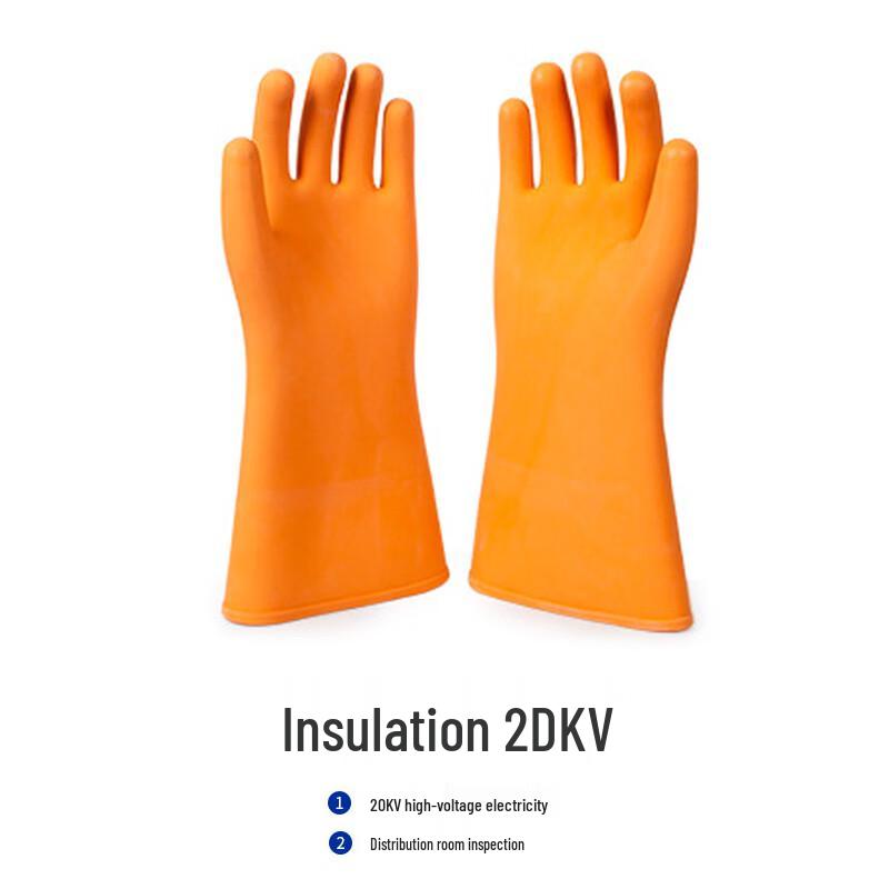 Jinbuan 20KV High Voltage Insulated Rubber Gloves