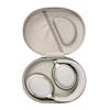 Durability Headphone Travel Case Water Resistant Hard Shell Shockproof Zippered Storage Box For