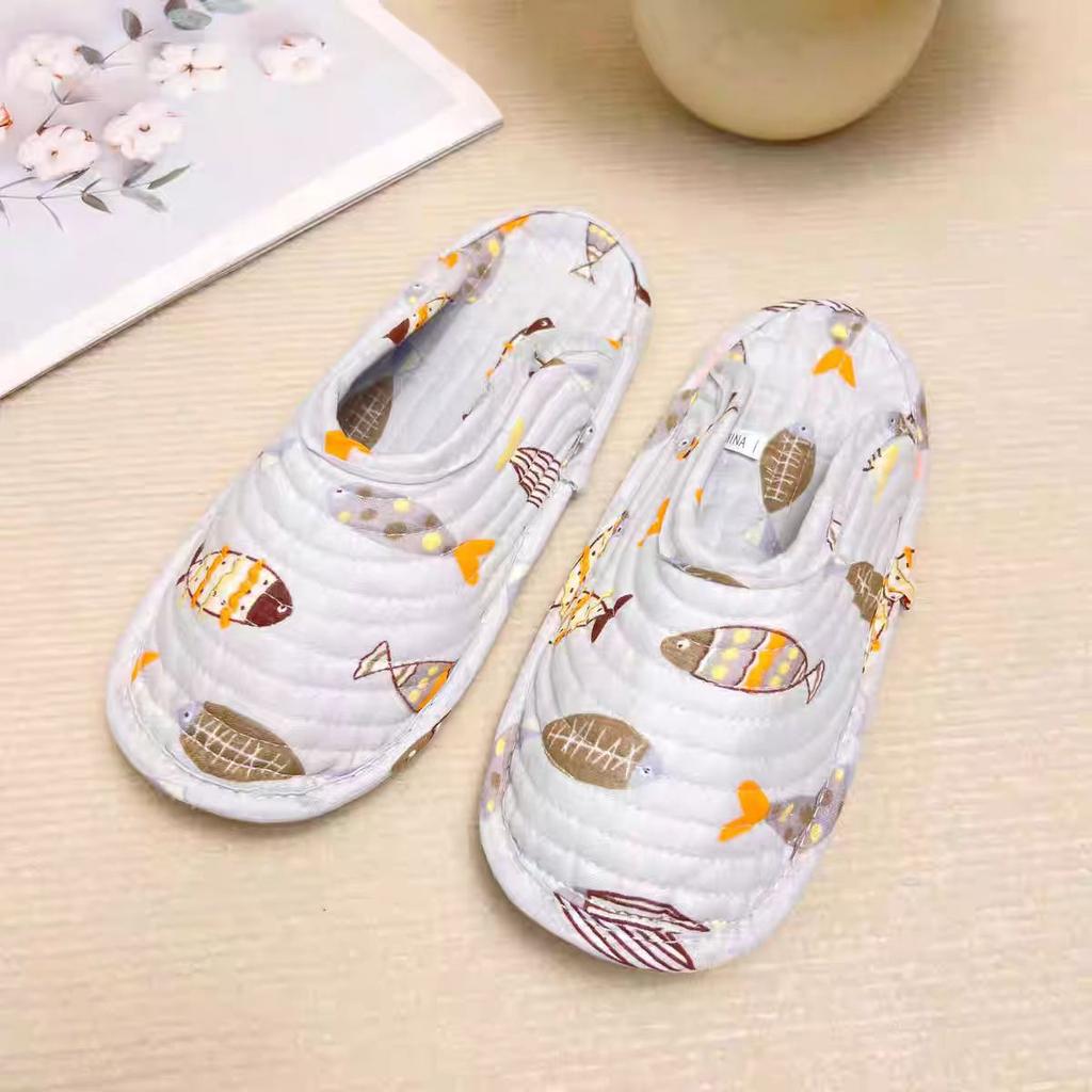 Fashion Women Slippers Lightweight Home Shoes Antislip Soft Indoor Fabric Slippers Can Machine Wash Mix Order