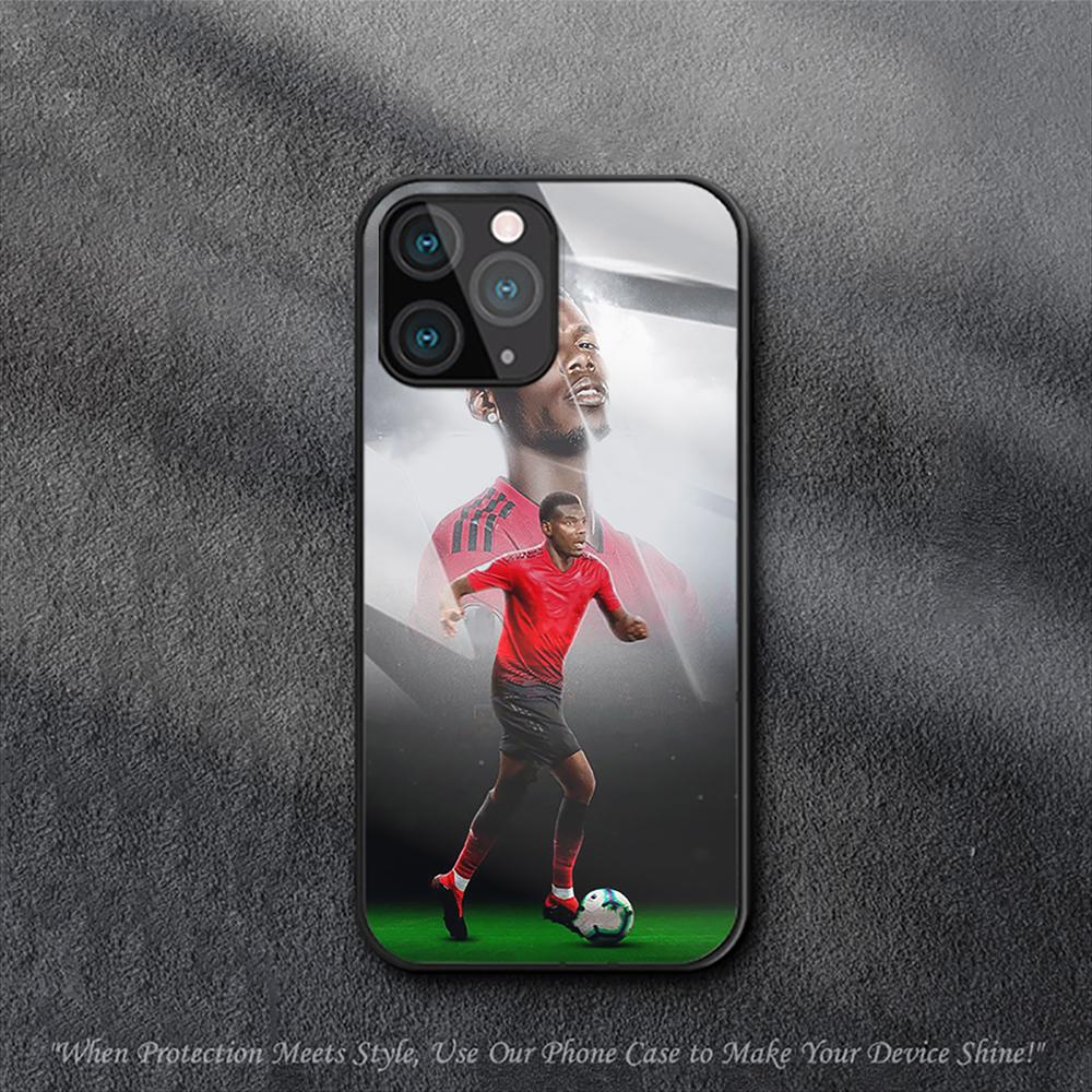 Paul Pogba 6 Soccer Case For iPhone Samsung Galaxy Redmi Note S 17 16 15 14 13 20 24 25 54 Pro Max Ultra Fe Air Tempered Glass Cover