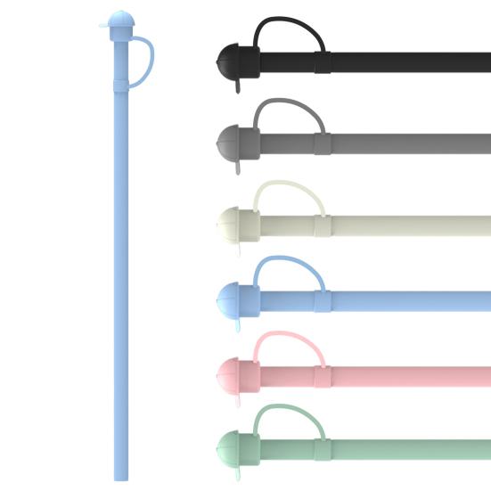 Silikonové víčko na brčko odolné proti prachu, opakovaně použitelné brčka na kelímky