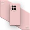 High Qualtiy Phone Case for OnePlus Ace 5 Ace5 Pro Ultra Racing 5Pro 5G Liquid Silicone Square Internal Flocking Soft Back Cover