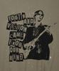 VISION STREETWEAR Vsw Rock Band Crewneck Khaki Gray