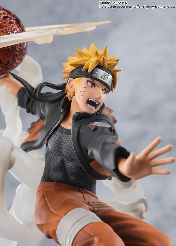 TAMASHII NATIONS Figuarts ZERO NARUTO Shippuden Fierce Uzumaki Naruto Rasenshuriken Ungefähr 240mm PVC ABS Komplette Figur [Super Battle] -