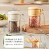 Press the Open Lid Glass Seasoning Jar, Chicken Essence Seasoning Jar, Seasoning Jar, Salt Jar, Household Kitchen Seasoning Bottle Jar Set.