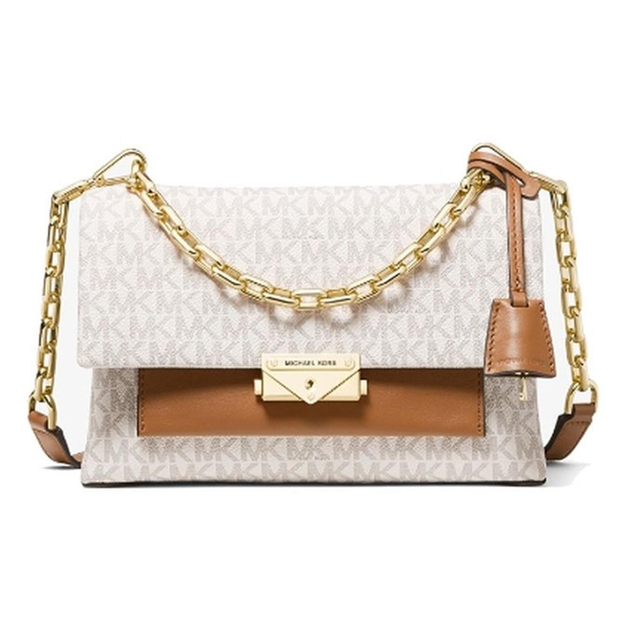 

Michael Kors Mk Cece Commuter Business Logo Color Block Faux Leather Envelope Crossbody Shoulder Bag Medium Women Bags 35F2G0EF8B-150 Basic Set (Bag+Dust Bag)