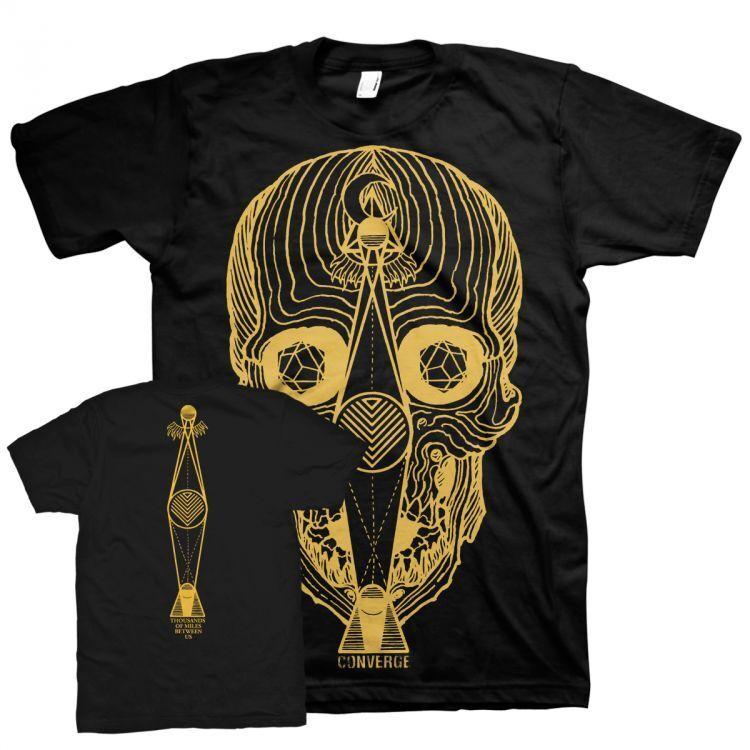

Фирменная футболка унисекс CONVERGE Tombu Skull