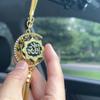 1 peça Ornamento Pendente Islâmico para Carro - Interior do Veículo, Presente Espiritual para Motoristas, Arte Islâmica, Acessório Elegante, Presentes Baseados na Fé