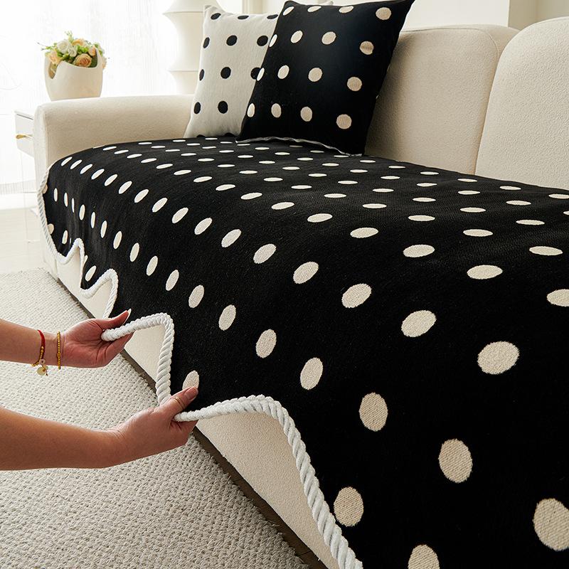 New Simple Modern Style Special-Shaped Sofa Cushion One Piece Cloth Sofa Seat Cushion Advanced Feeling Cover