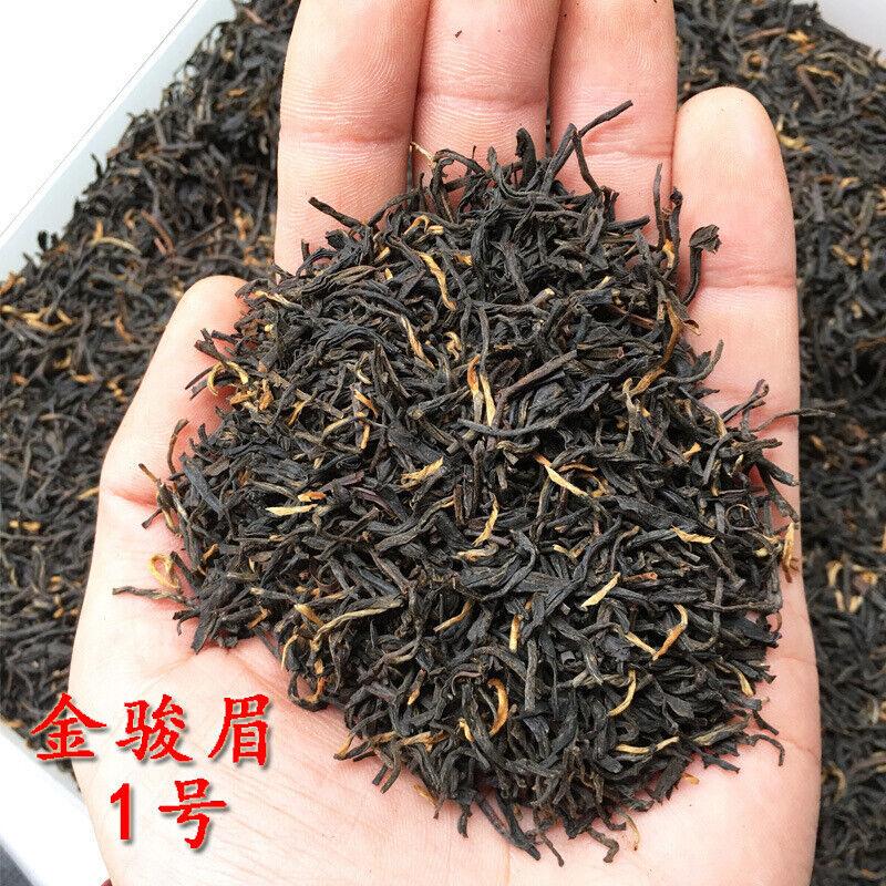 Økologisk Wuyi Black Tea Jin Jun Mei Golden Eyebrow Junmee Chinese Black Tea 250g