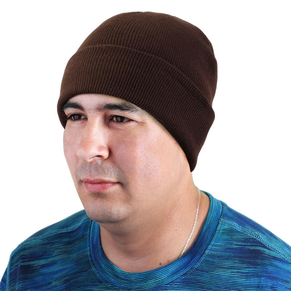 Men's And Women's Fluorescent Pullover Hat And Winter Candy Color Knitted