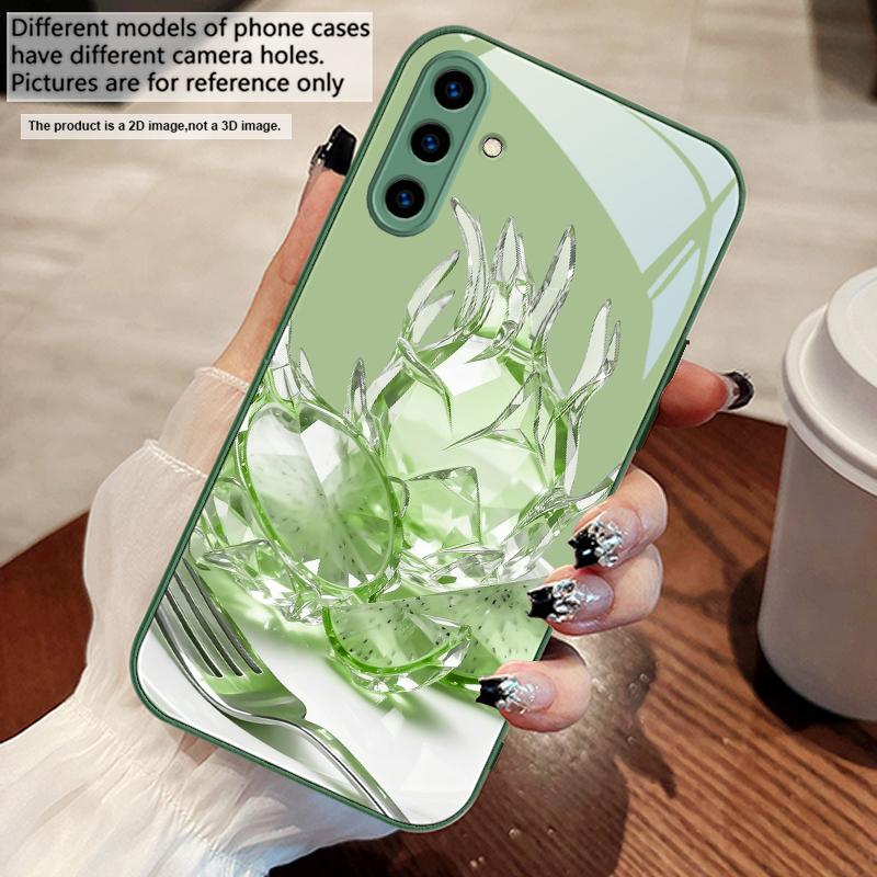 Familiar Dragon Fruit For Samsung A73 72 71 A70 56 55 54 A53 52 51 50 42 A35 A34 33 32 31 26 25 24 23 22 30 Glass Phone Case