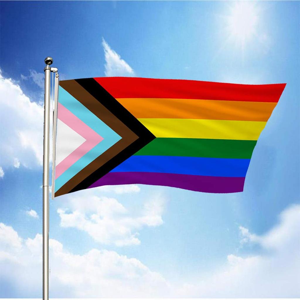 Flag Stripes Flag UV Fade Resistant And Canvas Header
