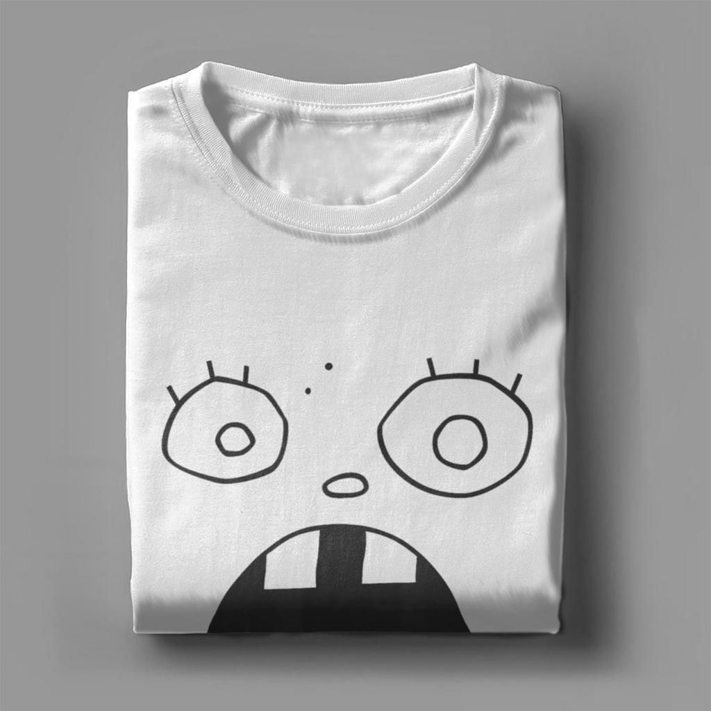 Men Sponge Bobs Doodle Bob Face SquarePants T Shirts Cartoon Cotton merchandise Novelty Short Sleeve O Neck Tee Present T-Shirts