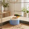 Anti-Spill Parrot Paw Grinding Bowl Wide Mouth Hamster Water Bowl Bird Water Bowl  Cage Accessories