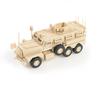 1:72 4D Assembly Model Cougar 6X6 Lightning Protection Vehicle Anti-ambush Vehicle Rubber-free Military Gifts for Boys