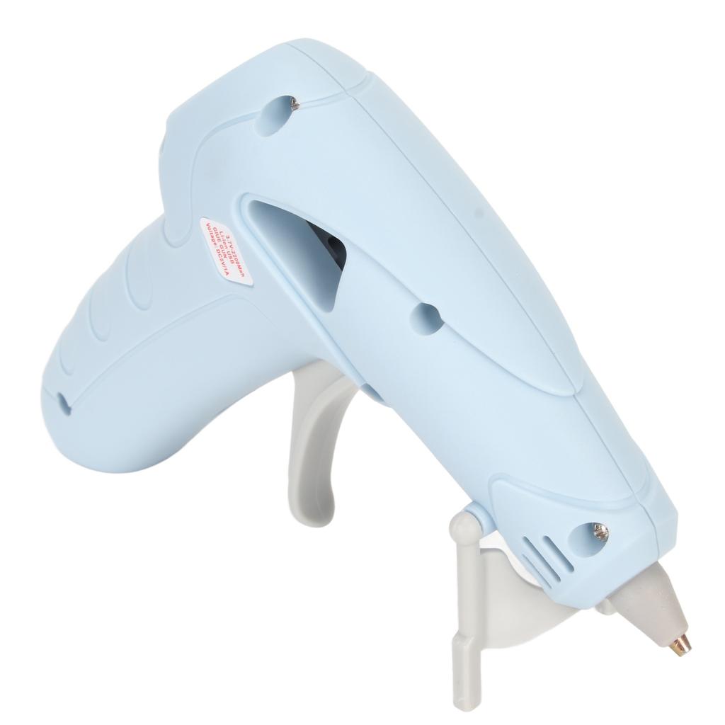 Hot Glue Melter 10W Fast Heating Ergonomic Handle USB Charge Hot Glue Melting Tool with 30 Sticks for Handicraft DIY