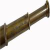 Victorian Nautical Marine 18" messingteleskop - med skinndeksel - Spyglass kopi
