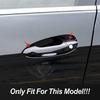 Carbon Color Car Door Bowl Panel Cover Trim For Mercedes Benz C GLK ML GLE GL GLS Class W204 X204 W166 X166 Exterior Accessories