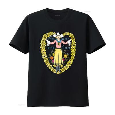 Sweetheart of the Rodeo Byrds T Shirt Vintage Washed Top For Everyday Wear Designer Clothes Stylish Streetwear Comfortable