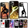 Gymnastics Silhouette Phone Case Cover For iPhone 17 Air 15 16e 14 13 12 Pro Max 11 Pro Max Plus Coque Shell
