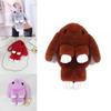 Cute And Versatile Rabbit Purse Tote Bunny Backpack With Shoulder Chain
