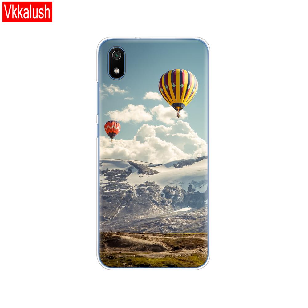 Silicon Case For Xiaomi Redmi 7a Cases Full Protection Soft Tpu Back Cover For Redmi 7 A Bumper Phone Shell Bag Coque