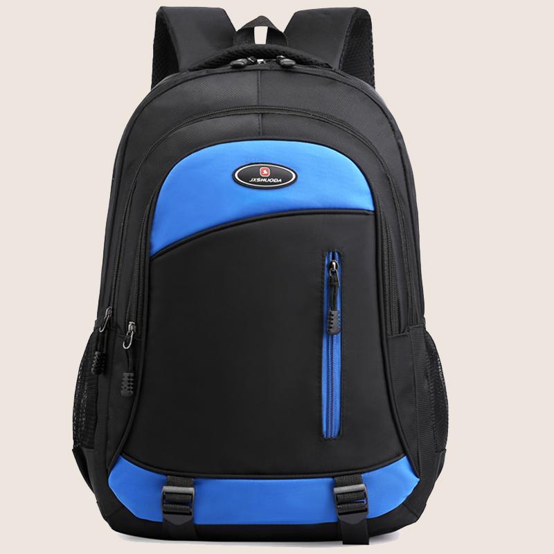 Mens Stylish Casual Backpack - Large Capacity, Laptop Compartment, Durable for School, Work & Travel - Comfortable Shoulder Stra