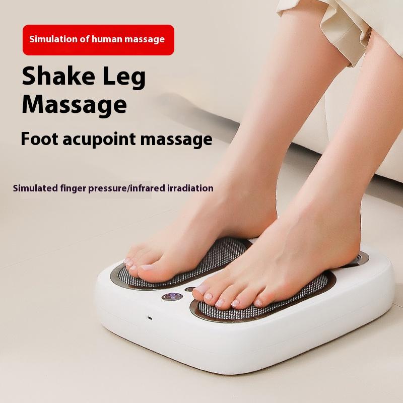 Jinkairui Foot Shaker Automatic Kneading Foot Massager Hot Compress Vibration Massager