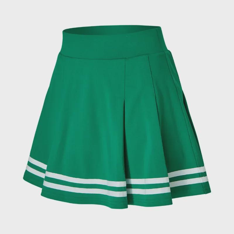 Quick-Dry Pleated Women's Sports Skort: Anti-Exposure for Golf, Fitness, Running, Tennis, and Badminton
