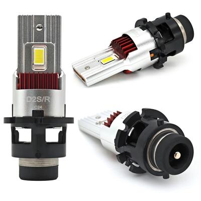 LED Bulbs D2S / D2R CANBUS 2 Pcs, New, Homologation 8000lm Off-Road