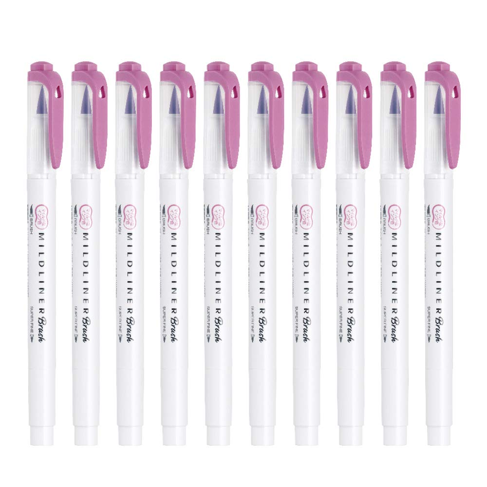 

Зебра Хайлайтер Мягкие румяна Liner Blush Мягкие пурпурные 10 штук B-WFT8-MMZ